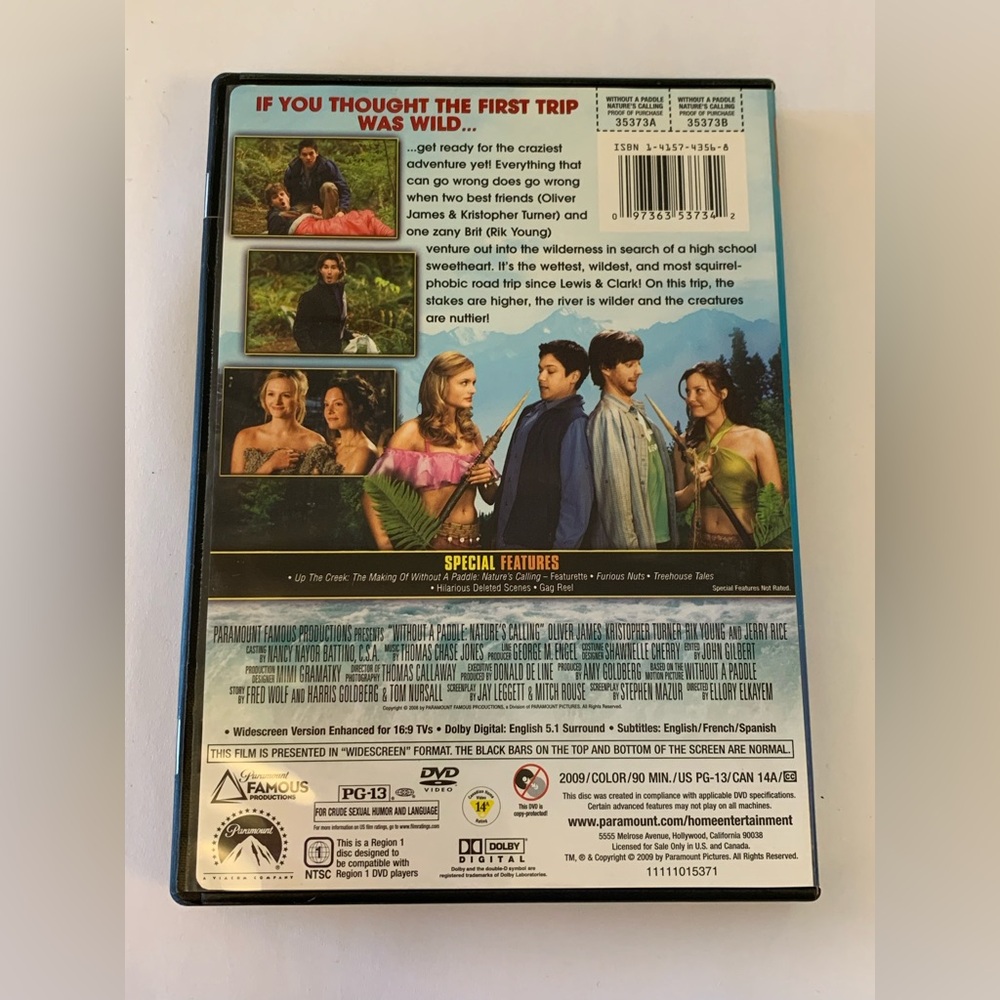 Without a Paddle: Nature’s Calling DVD - Picture 2 of 3
